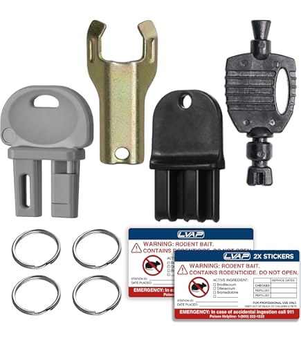Amazon.com: Replacement Key Protecta Evo Bait Stations Evo Express